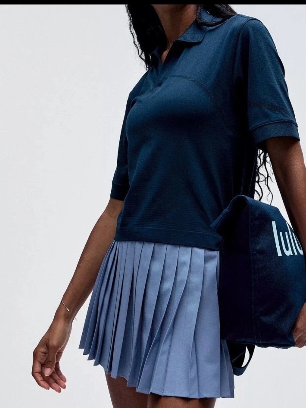 Lululemon High-Rise Pleated Tennis Skirt in Oasis Blue Size 8